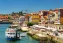 Harbour scene at the old town of Porto