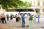 international people enjoying a city tour inside of a irro bus